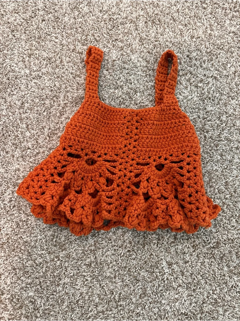 Zara CROCHET KNIT TOP